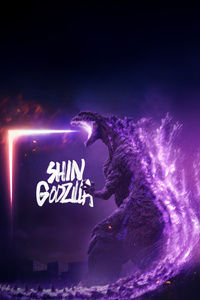 Shin Godzilla (640x1136) Resolution Wallpaper