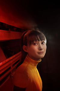 Shioli Kutsuna As Rainy Death Stranding 2 On The Beach 2025 (480x800) Resolution Wallpaper