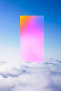 Sky Door (480x854) Resolution Wallpaper