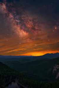 Sky Full Of Stars Nature 4k (640x960) Resolution Wallpaper