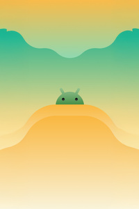 Sleek Android Stock Interface (1242x2668) Resolution Wallpaper