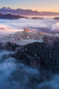 Slovenian Church (750x1334) Resolution Wallpaper