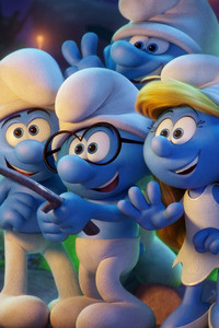 Smurfs The Lost Village 2017 Movie Hd (480x800) Resolution Wallpaper