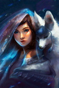 Snow Queen (640x1136) Resolution Wallpaper