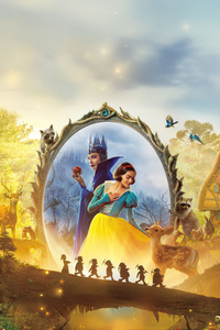 Snow White Movie 2025 4k (320x480) Resolution Wallpaper