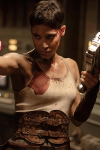 Sofia Boutella Is Kora In In Rebel Moon Part Two The Scargiver 2024 (240x400) Resolution Wallpaper