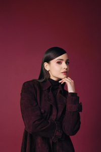 Sofia Carson For People Stylewatch 2024 (1242x2668) Resolution Wallpaper