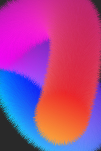 Soft Abstract Shapes 4k (1125x2436) Resolution Wallpaper