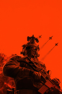 Soldier Battlefield 6 Game (360x640) Resolution Wallpaper