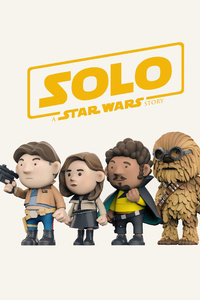 1080x2160 Solo A Star Wars Story 4k Art