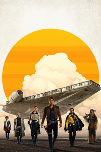 1080x2280 Solo A Star Wars Story Portrait Poster 4k