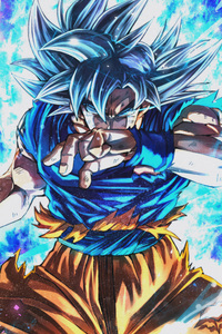 Son Goku In Dragon Ball Super 5k (1440x2960) Resolution Wallpaper