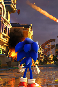 Sonic Forces 5k (640x960) Resolution Wallpaper