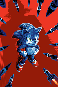 Sonic The Hedgehog 8k (540x960) Resolution Wallpaper