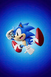 Sonic The Hedgehog Rolling Thunder (240x400) Resolution Wallpaper