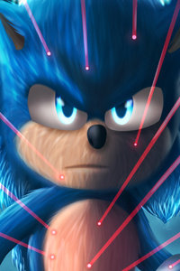 Sonic The Hedgehog4k Art