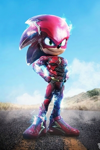 Sonic X The Flash 4k