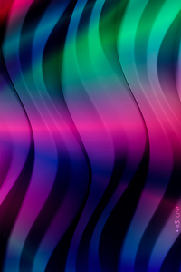 Soothing Color Waves 4k
