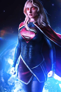 Sophie Turner As Supergirl