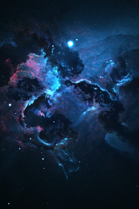 Space Art Starkiteckt (640x960) Resolution Wallpaper