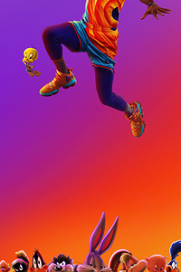 Space Jam A New Legacy Movie 5k (1080x1920) Resolution Wallpaper