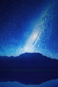 480x854 Space Night Galaxy 5k