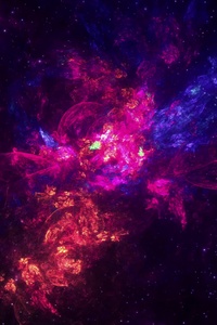1080x1920 Space Universe Abstract Art
