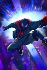 Spectacular Miles Morales (360x640) Resolution Wallpaper