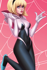 Spider Gwen (1080x1920) Resolution Wallpaper