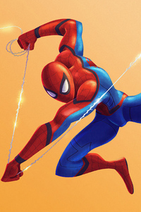 Spider Man 2020 Artwork New (640x960) Resolution Wallpaper