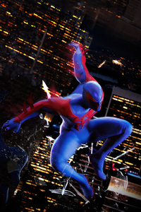 750x1334 Spider Man 2099 Superhero 4k