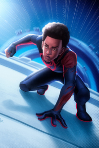 Spider Man Across The Spiderverse 4k (640x1136) Resolution Wallpaper