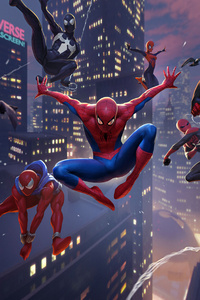 Spider Man Across The Spiderverse 4k 2023 (1440x2960) Resolution Wallpaper