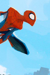 Spider Man Art 2019 (640x960) Resolution Wallpaper