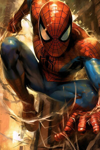 Spider Man Art 2023 (640x960) Resolution Wallpaper