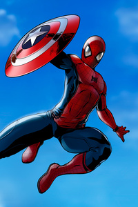 Spider Man Civil War (540x960) Resolution Wallpaper