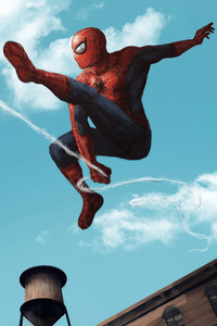 Spider Man Comic Illustration Art 4k