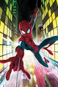 Spider Man Coming (1440x2960) Resolution Wallpaper