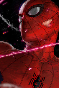 Spider Man Coming Home (480x854) Resolution Wallpaper