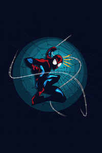 Spider Man Daring Persona (240x400) Resolution Wallpaper