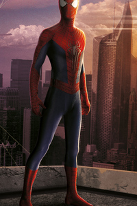 Spider Man Faith (480x854) Resolution Wallpaper