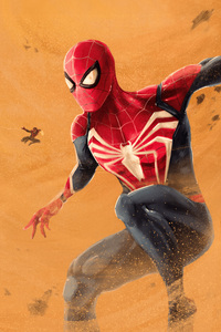 Spider Man Fan Made Artwork (240x320) Resolution Wallpaper