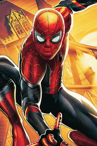Spider Man Far From Home Fan Made (640x960) Resolution Wallpaper