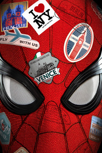Spider Man Far From Home Movie (320x568) Resolution Wallpaper