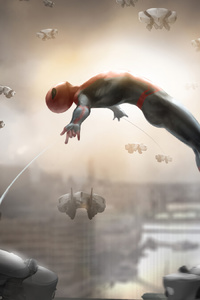Spider Man Far Fromhome (2160x3840) Resolution Wallpaper