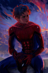 1080x2280 Spider Man Homecoming 4k