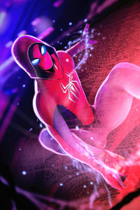 Spider Man Hoodie Guy (240x400) Resolution Wallpaper
