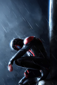 Spider Man In Motion (1080x2280) Resolution Wallpaper