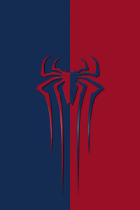 Spider Man Logo 5k (1125x2436) Resolution Wallpaper