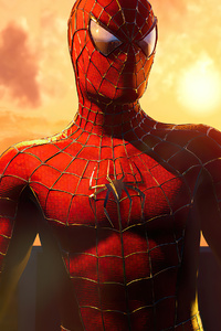 320x568 Spider Man Marvels 4k